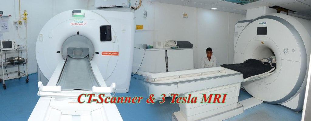 CT Scan And 3 Tesla MRI